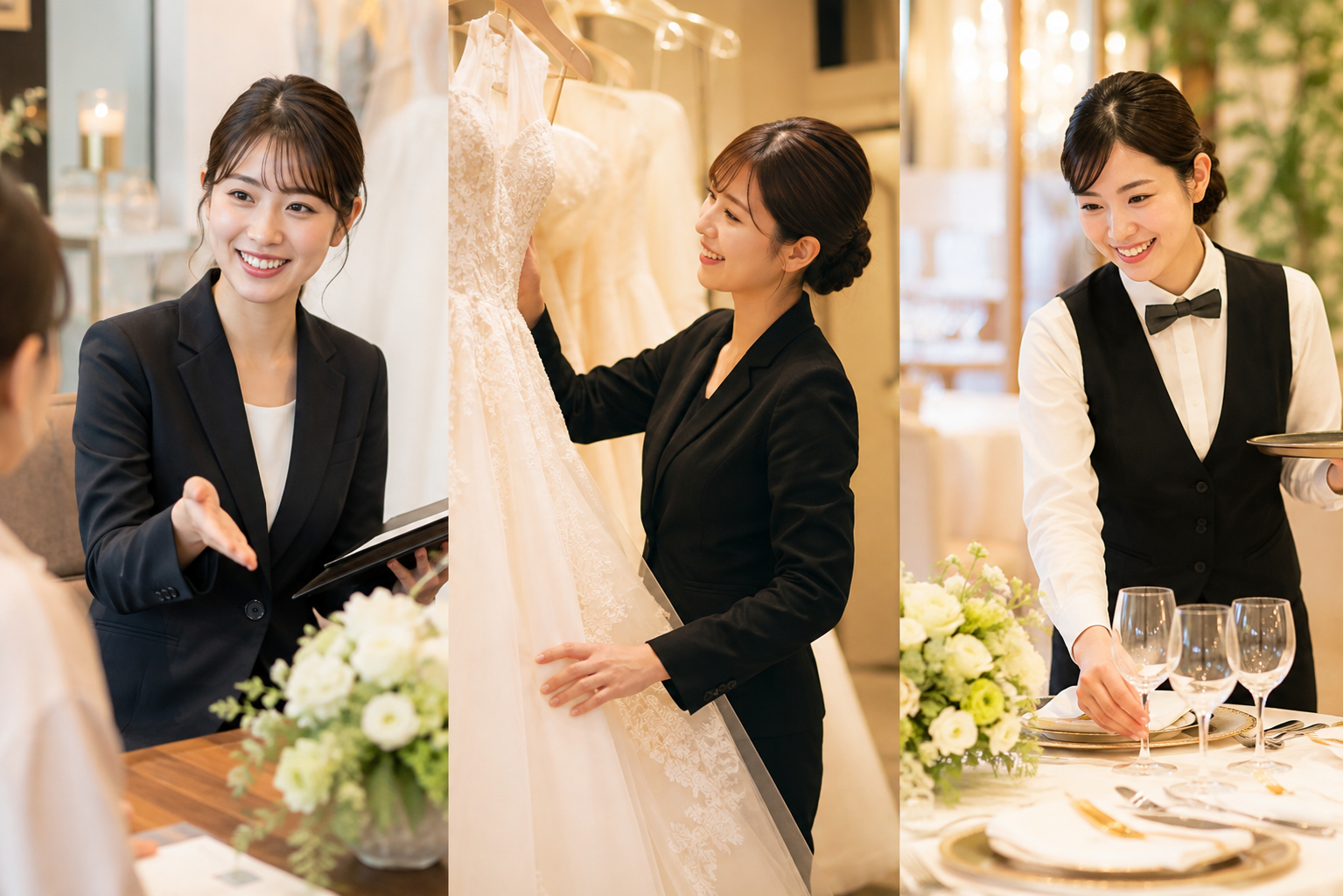 ホテルの婚礼部門の仕事内容